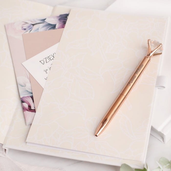 PLANER ślubny personalizowany ze zdjęciem na okładce