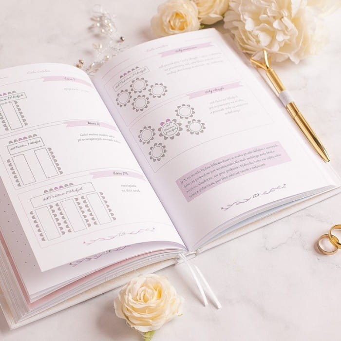 PLANER ślubny Słoneczna Cytryna