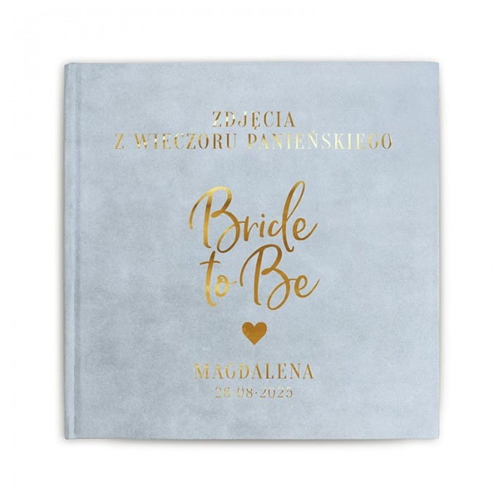 ALBUM foto na zdjęcia z instaxa na panieński Bride to Be