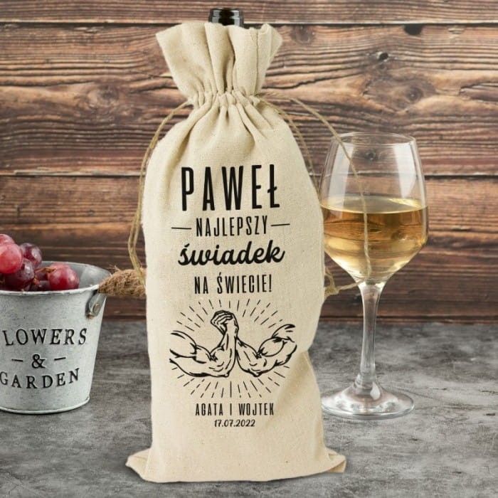 WOREK na alkohol na Podziękowanie dla świadka