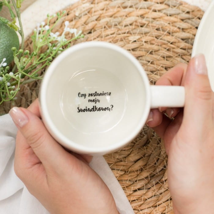 KUBEK dla Świadkowej Pytanie Niespodzianka MEGA HIT