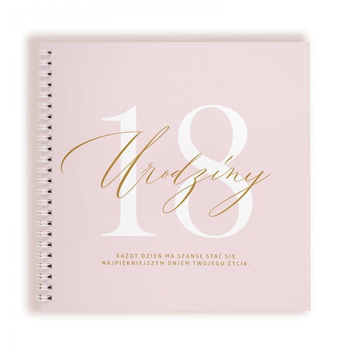 ANKIETY na 18 urodziny dziewczyny pomysłowa księga gości z zadaniami