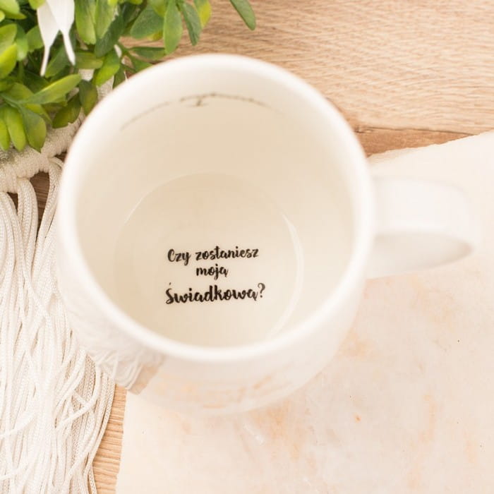 KUBEK dla Świadkowej Pytanie Niespodzianka MEGA HIT