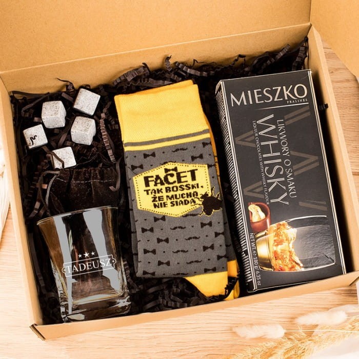 ZESTAW prezent dla konesera whisky