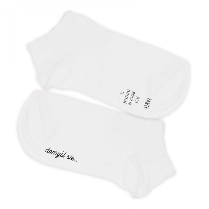 SKARPETKI damskie z zabawnym nadrukiem dla Niej