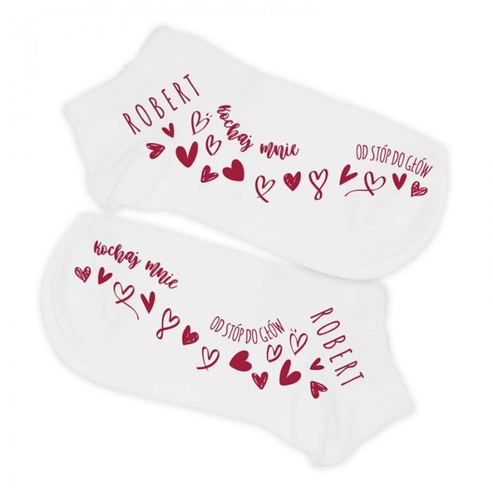 SKARPETKI damskie z zabawnym nadrukiem dla Niej