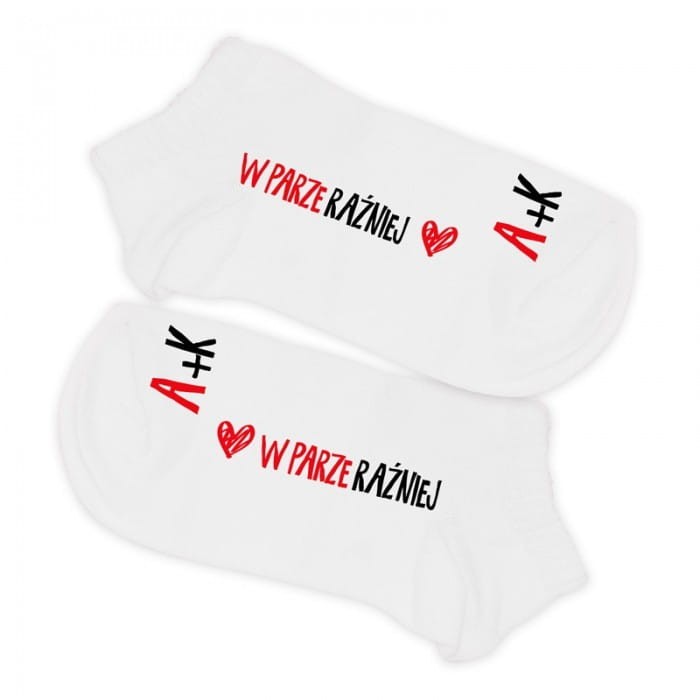 SKARPETKI damskie z zabawnym nadrukiem dla Niej