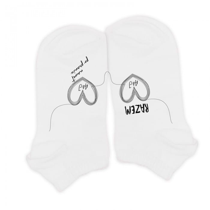 SKARPETKI damskie z zabawnym nadrukiem dla Niej