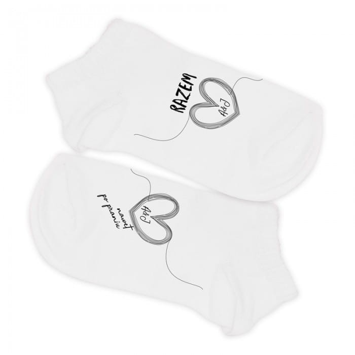 SKARPETKI damskie z zabawnym nadrukiem dla Niej