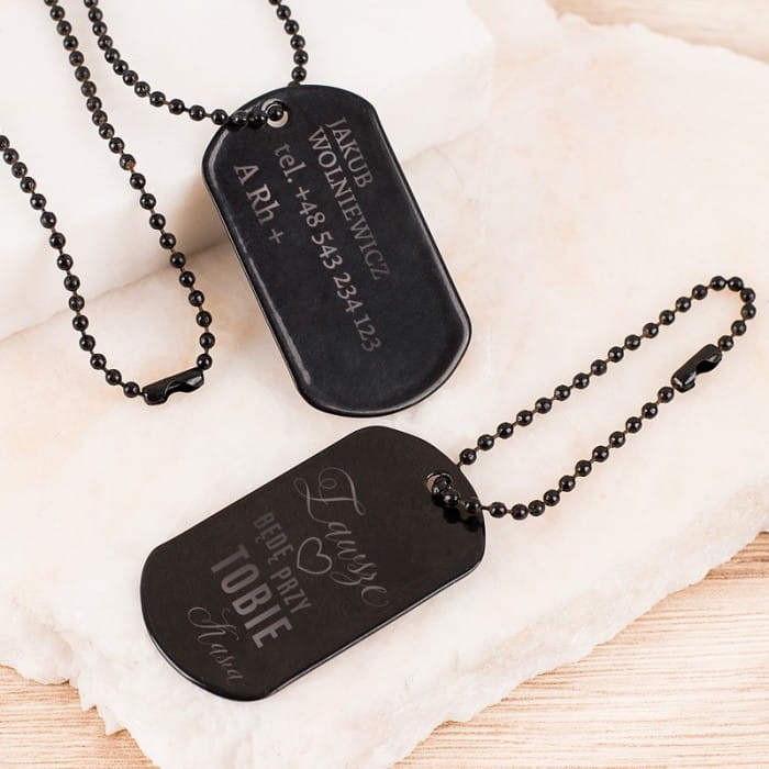 NIEŚMIERTELNIK z grawerem Prezent na Walentynki dla niego