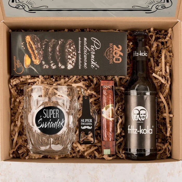 ZESTAW prezentowy pytanie do świadka piwosza z kuflem