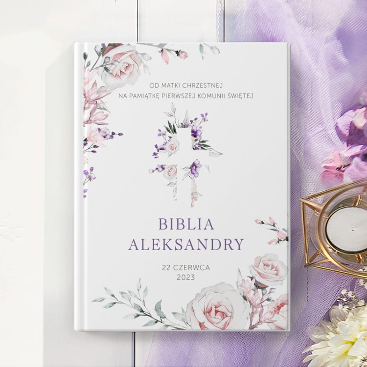 Biblia personalizowana dla dziecka.