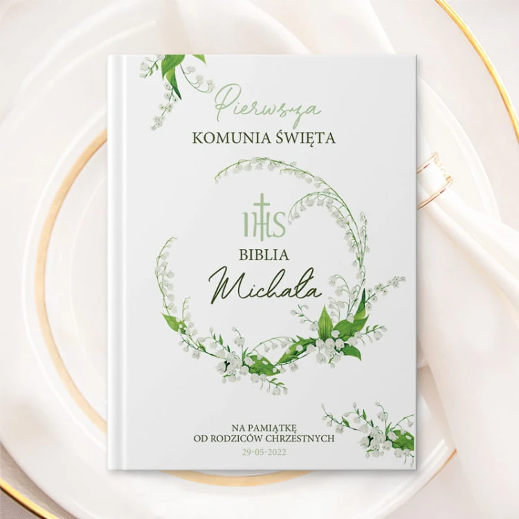 Biblia personalizowana dla dziecka.