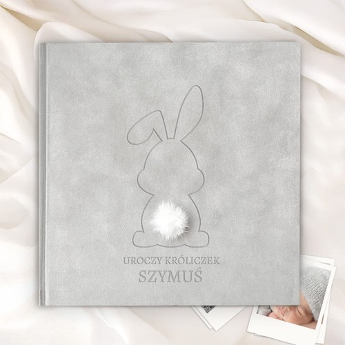 Personalizowany fotoalbum  welurowy