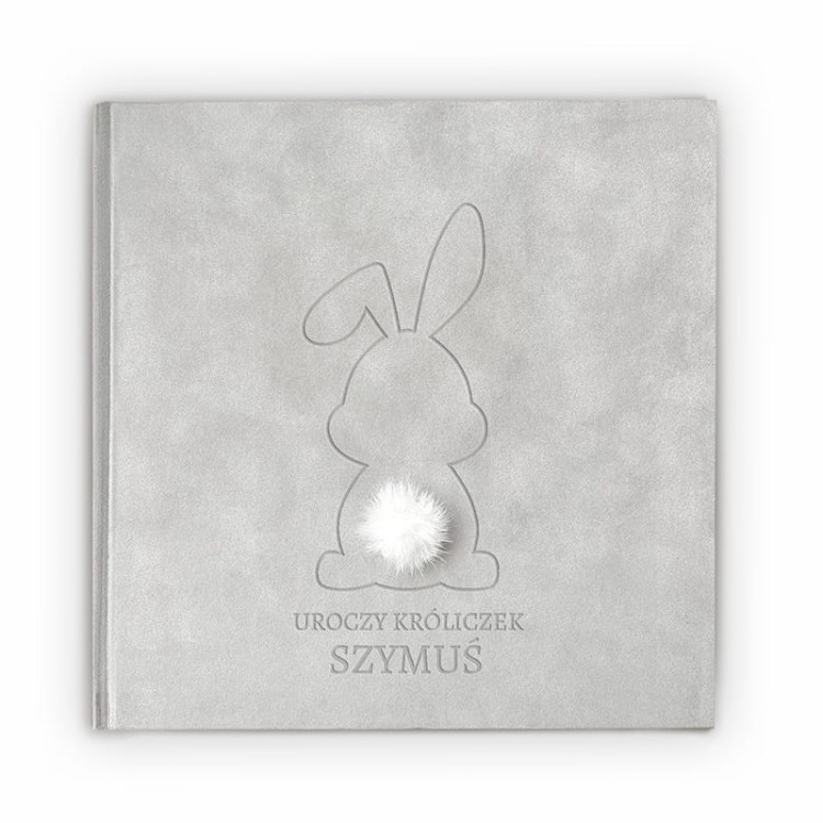 Personalizowany foto welurowy dla dziecka z grawerem – urocza pamiątka na lata