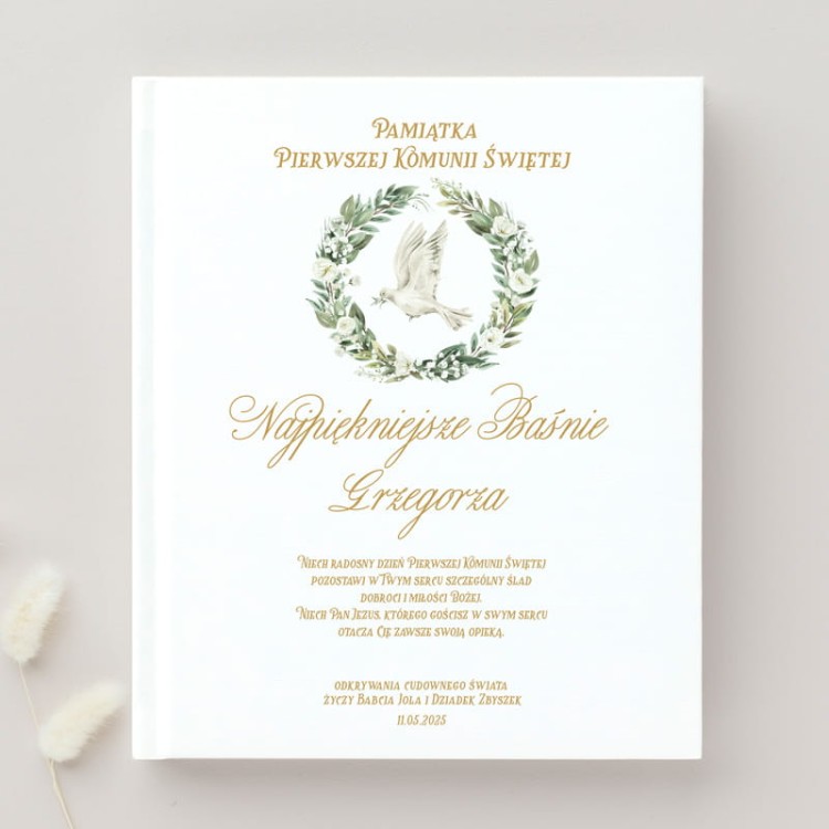 pamiątka Pierwszej Komunii Świętej wyjątkowy prezent