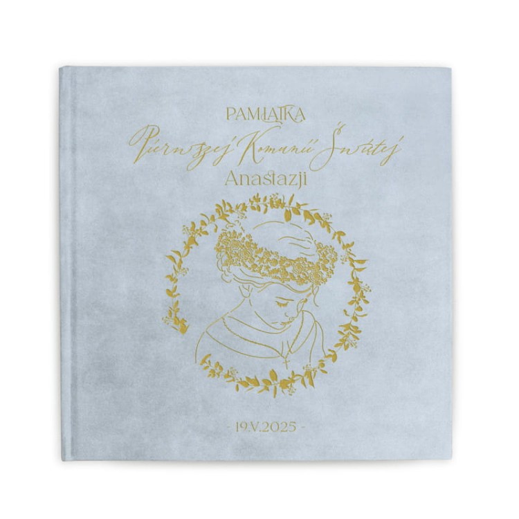 Personalizowany album na pamiątkę Pierwszej Komunii.jpg