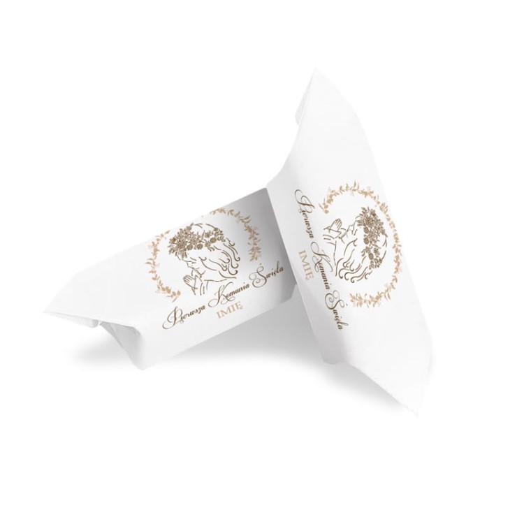 Krówka personalizowana z imieniem na Komunię