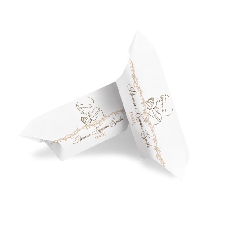 Krówki z imieniem na Pierwszą Komunię Świętą