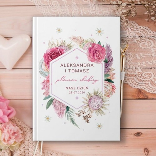 PLANER ślubny niezbędnik dla Pary Młodej Story of Us