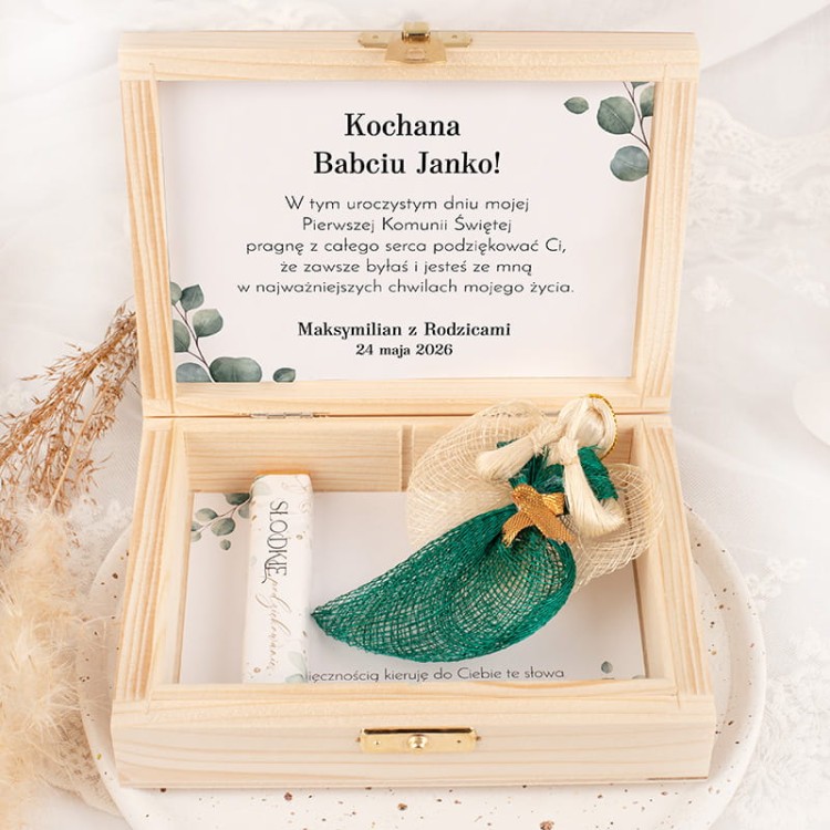 SKRZYNECZKA Podziękowanie dla babci Komunia