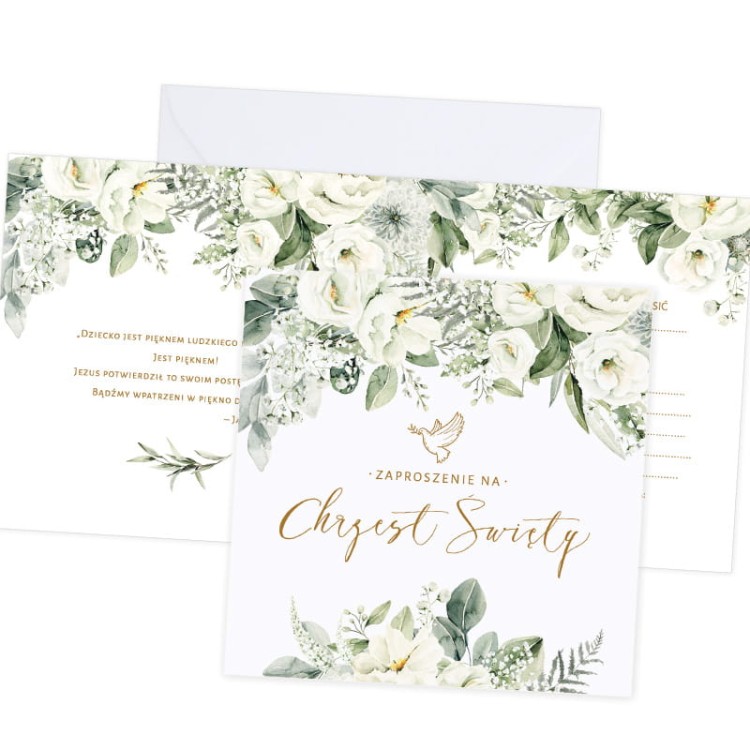 Zawiadomienie rodzinne o uroczystości sakramentu