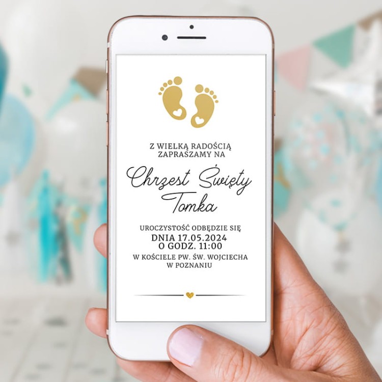 Cyfrowa kartka zaproszeniowa