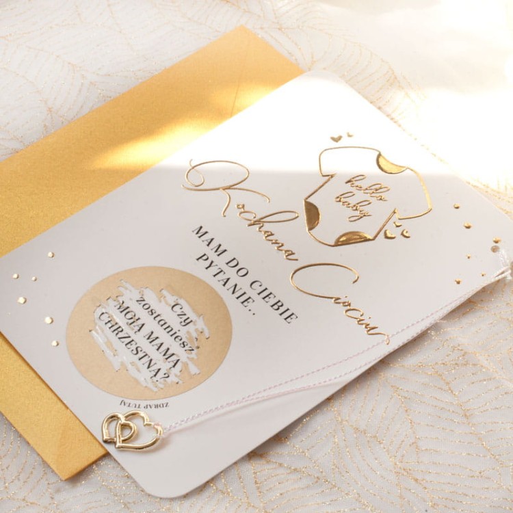 Zaskakująca propozycja dla chrzestnych w zdrapce