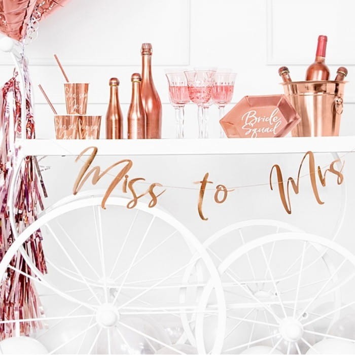 Baner Miss to Mrs RÓŻOWE ZŁOTO