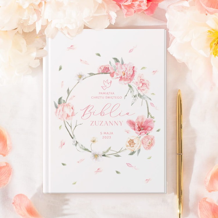 Upominkowa Biblia dla maluszka z okazji Chrztu