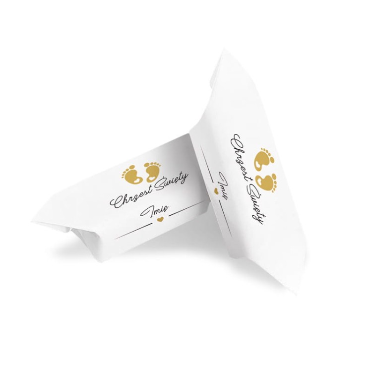 Słodki prezent na Chrzest z imieniem