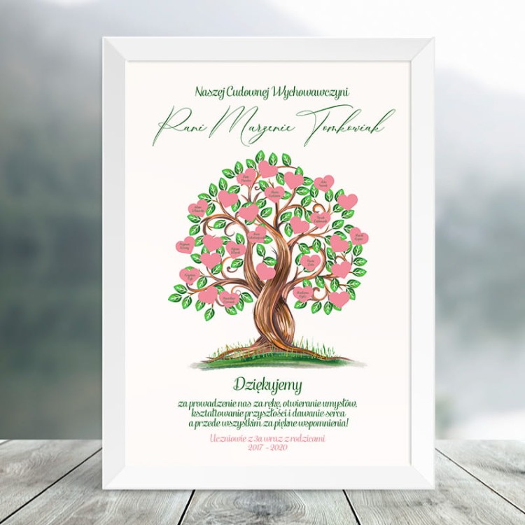 podziękowanie-dla-nauczyciela-plakat-z-sercami