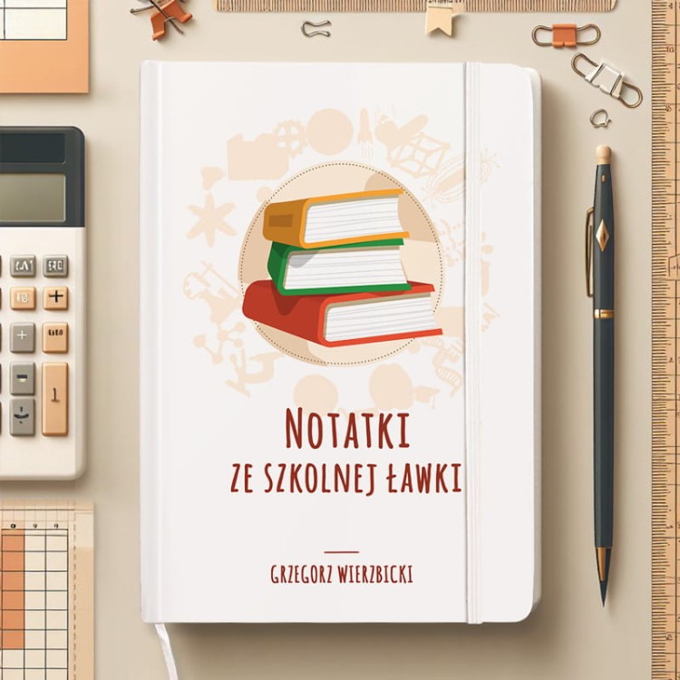 Personalizowany notes dla nauczyciela na prezent.