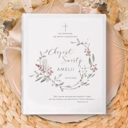 Album pamiątkowy z okazji Chrztu Świętego