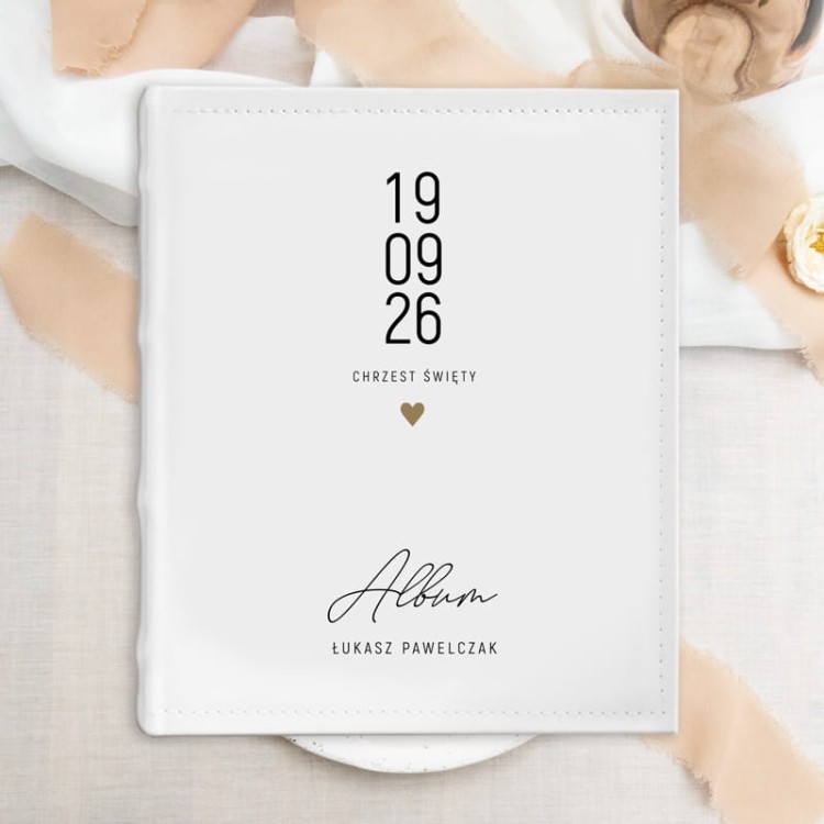 Personalizowany album na wywołane fotografie