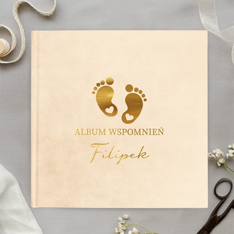 Album personalizowany w welurze