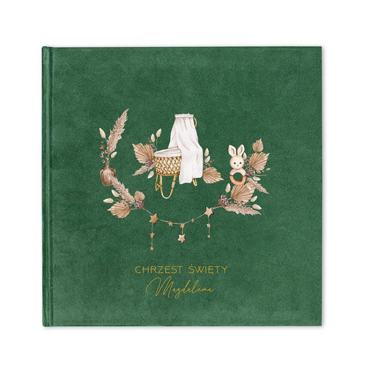Pamiątkowy album w welurze