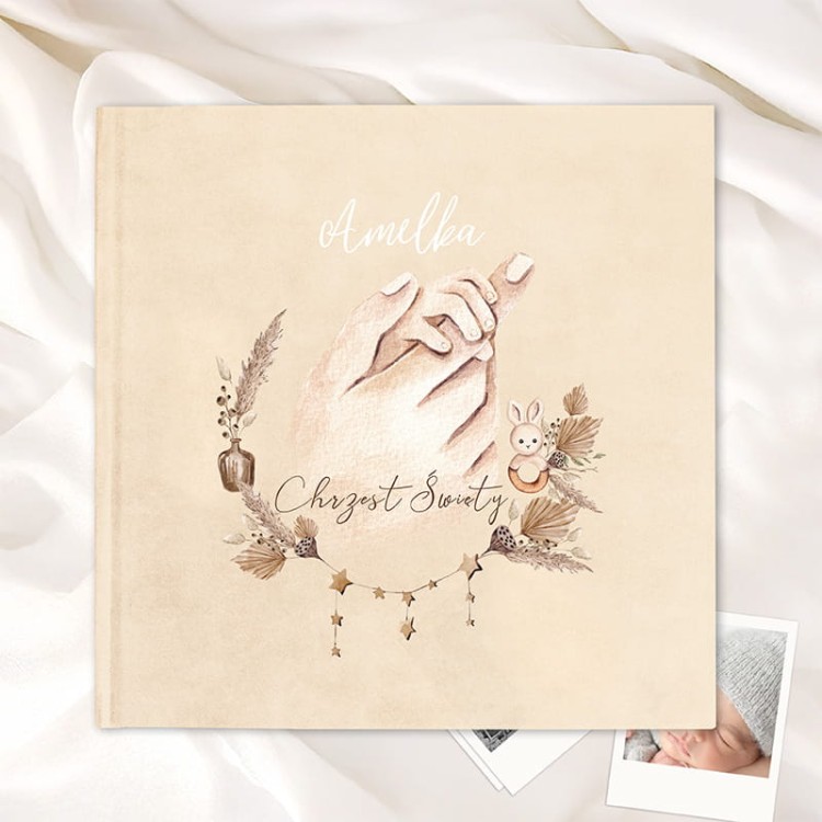 Album fotograficzny z welurową okładką