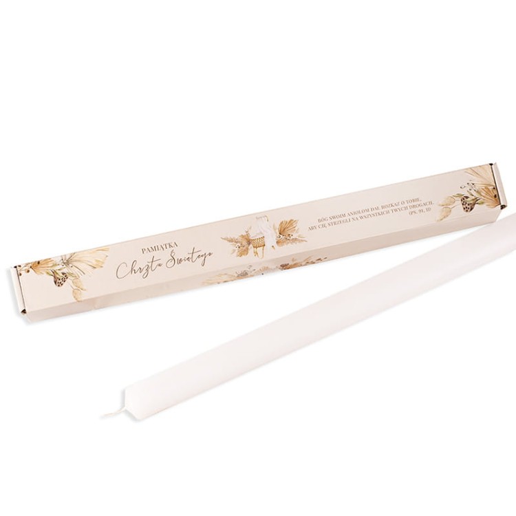 Boho pudełko na gromnicę