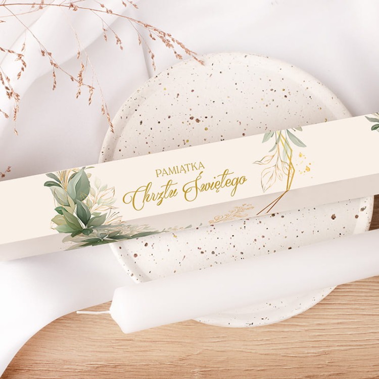 Ozdobne pudełko na gromnicę