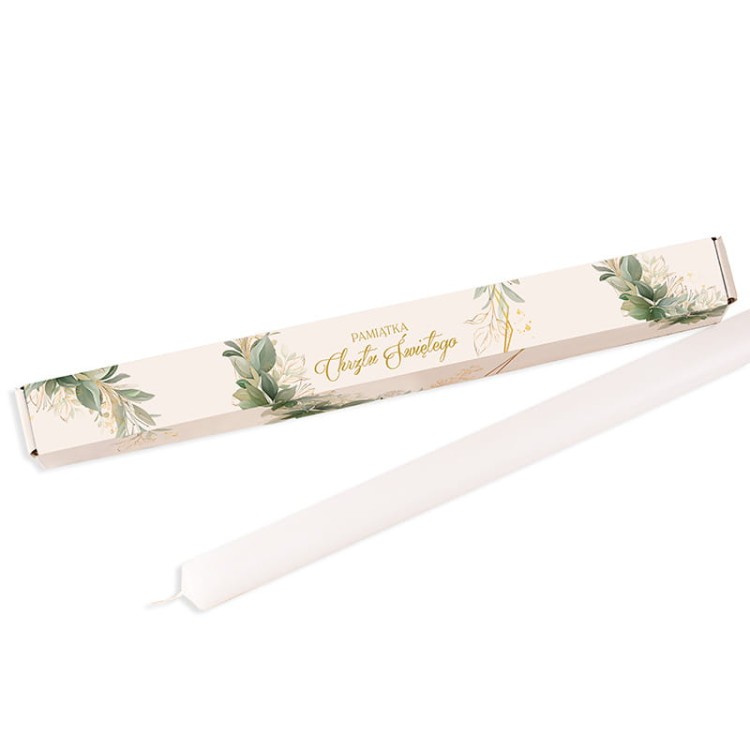 Pamiątkowy kartonik na gromnicę