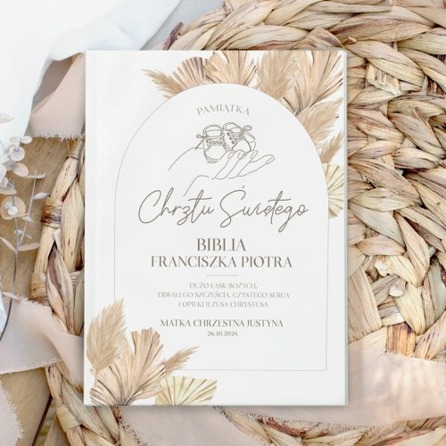 Biblia dla dzieci na Chrzest