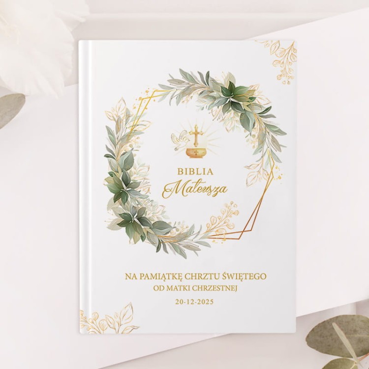 Biblia z imieniem dziecka