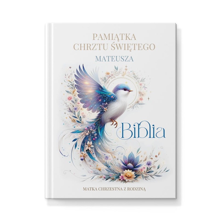 Biblia pamiątkowa z imieniem
