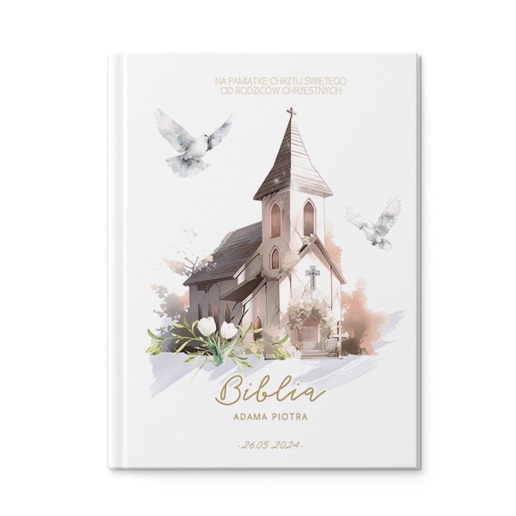 Biblia pamiątkowa z imieniem