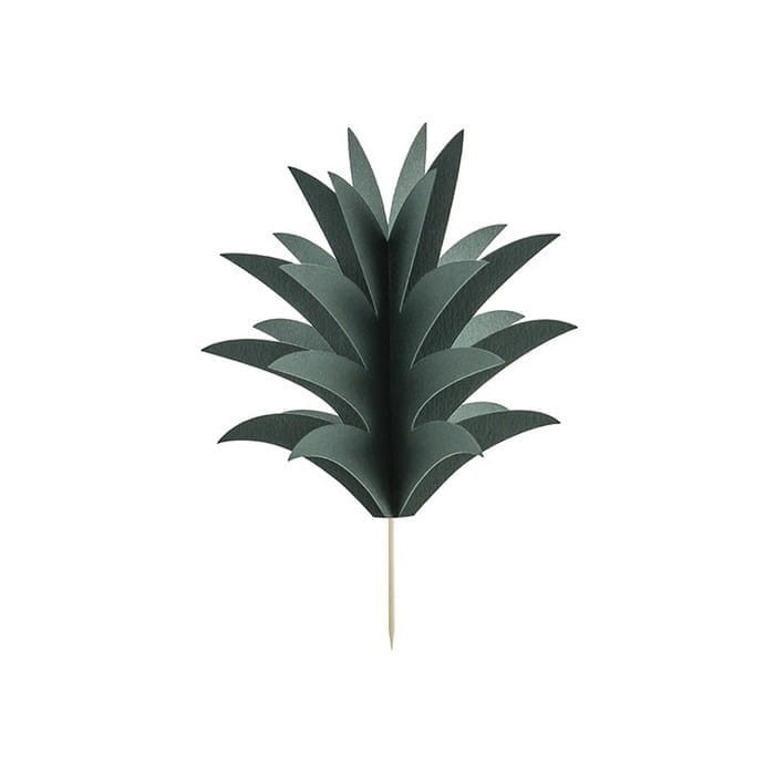 Pitery do babeczek w formie ananasa