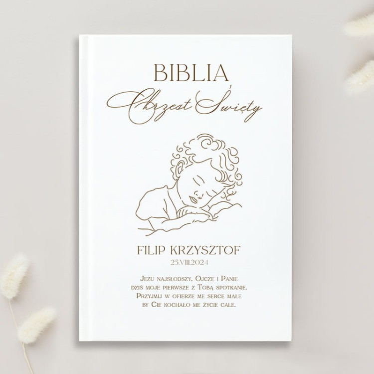 Biblia dziecięca z okazji Chrztu