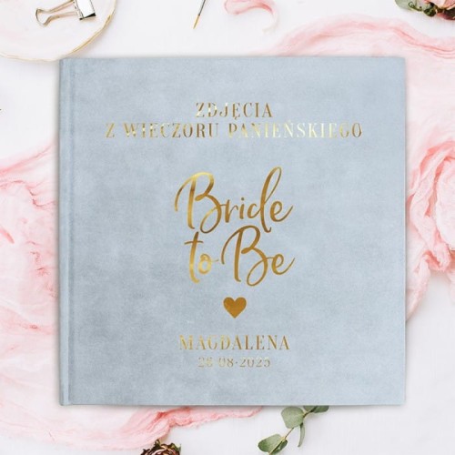 ALBUM foto na zdjęcia z instaxa na panieński Bride to Be
