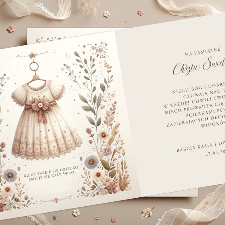 Prezent z okazji Chrztu Świętego dla dziewczynki