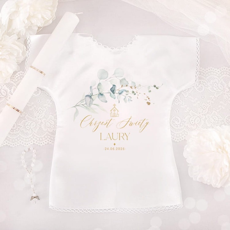 Subtelna szatka na Chrzest